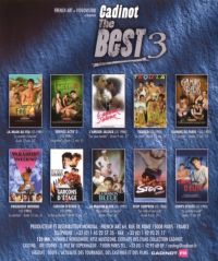 CADINOT THE BEST 3 DVD